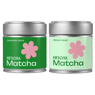 Kjøp Organic Matcha Green Tea Powder – Standard & Ceremonial Grade, 2x30g på nett - Rask levering