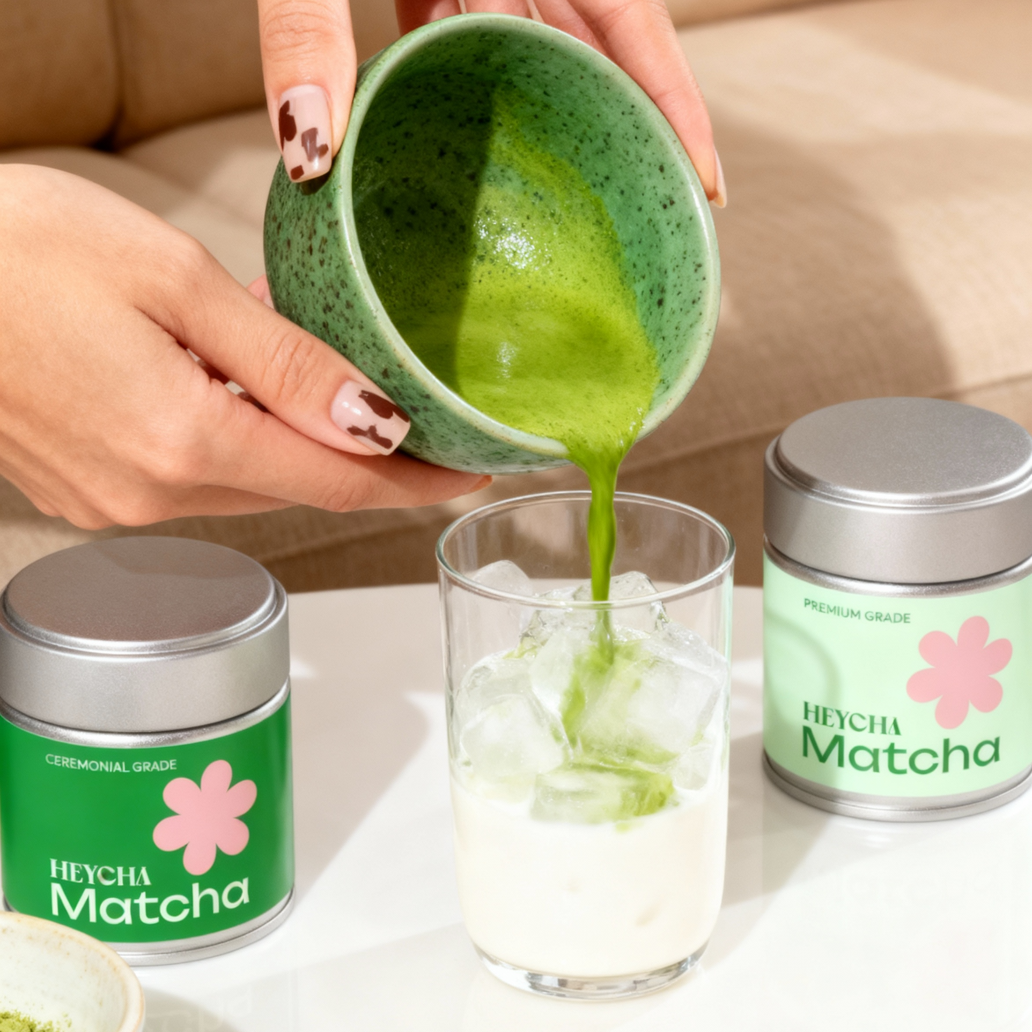 Organic Matcha Powder Premium & Ceremonial Grade (2 x 30g) - 60g